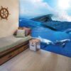 3D Wallpaper Animals Dolphins