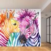 3D Wallpaper Animals Zebra