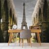 3D Wallpaper Landmarks Eiffel Tower Paris France