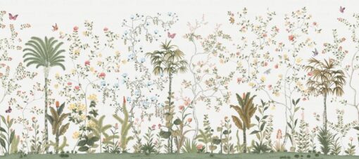 Wallpaper FIJI MURAL WALLPAPER Flowers Pattern Mural