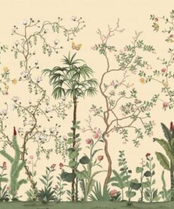 Wallpaper FIJI MURAL WALLPAPER Flowers Pattern Mural