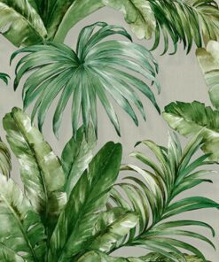 Wallpaper Palm leaves and Tropical Jungle inspired wallpaper Wallpaper at MORPHELLI in Lebanon