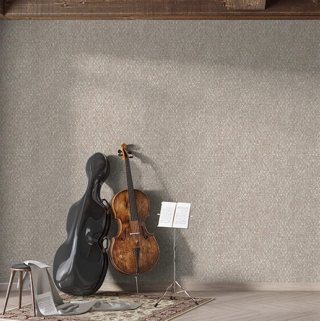 Hide non-woven wallpaper ref 23240-3, Ambiance collection – Morphelli Lebanon