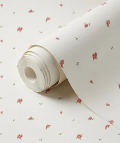 Rose non-woven wallpaper ref 32450-4, Selective collection – Morphelli Lebanon