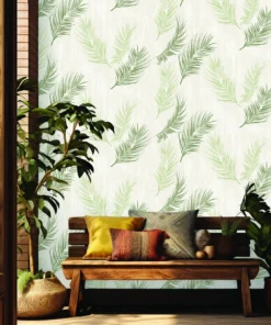 Tropical non-woven wallpaper ref 32250-3, Selective collection – Morphelli Lebanon