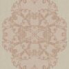 Boutique BT2003 Stitched Medallion wallpaper in copper swatch