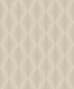 Boutique BT3202 Pinstripe Diamond wallpaper in beige swatch