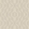 Boutique BT3402 Retro Linear Geometric wallpaper in beige & grey swatch