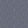 Boutique BT3410 Retro Linear Geometric wallpaper in navy & grey swatch