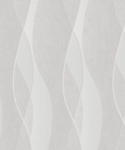 Intuition IN3303 Wave Stripe wallpaper in light grey & white swatch