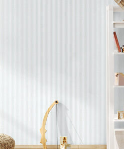 Jack 'n Rose LL-03-04-9 Pinstripe wallpaper in pale aqua & white swatch
