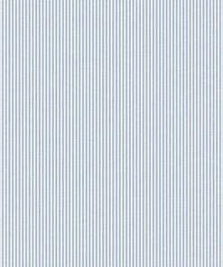 Jack 'n Rose LL-03-07-6 Pinstripe wallpaper in blue & white swatch