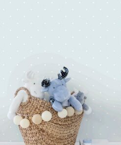 Jack 'n Rose LL-04-04-8 Mini Polka Dot wallpaper in white dots swatch