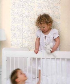 Jack 'n Rose LL-06-02-8 Tree With Owls And Birds wallpaper in grey swatch