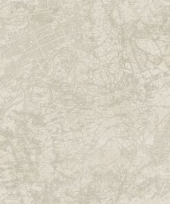 Splendour SD1103 City Map wallpaper in beige & grey (cappuccino) swatch